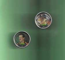 BOTH! 1990 Topps COINS # 39/45 CRAIG BIGGIO (2ND YR)/GLENN DAVIS HOUSTON ASTROS