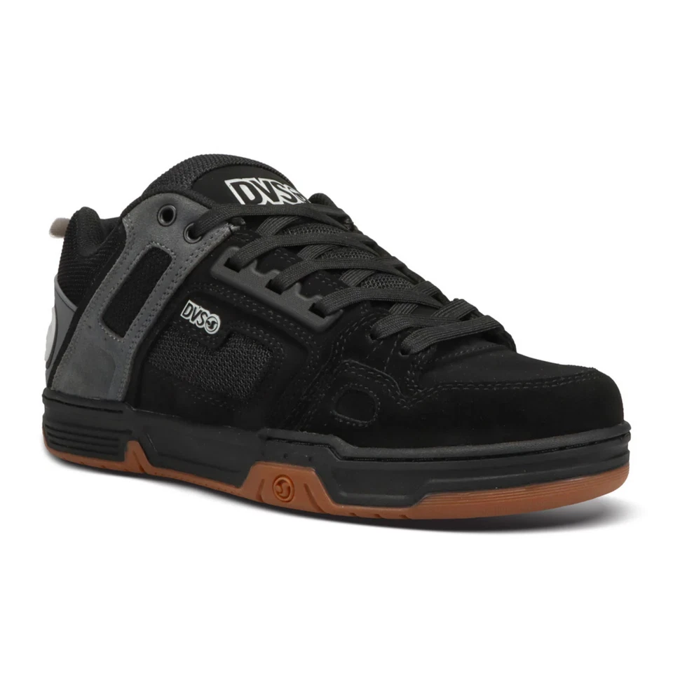 Zapatos de skate DVS Comanche para hombre negros/carbón/goma Foto 1 de 3