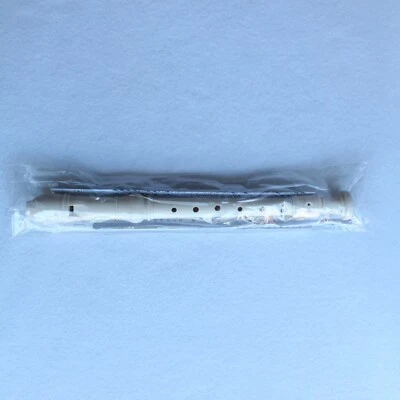 8 Holes Plastic Soprano RECORDER Musical Instruments Ivory student flute NEW - Image 1 of 4