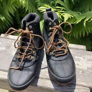 Keds: Botas de exterior negras con cordones para mujer talla 5 cordones de cuero de lana - Imagen 1 de 9