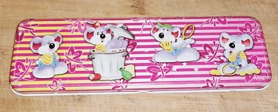 Stiftdose, -Box, Metall Tapsi-Bär, Koala, Kinder, Schule, Kindergarten... - Bild 1 von 4