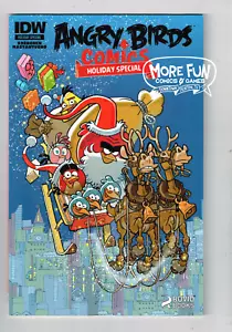 Libro de bolsillo de comercio especial navideño de cómics de Angry Birds - Imagen 1 de 2