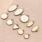 Wooden Embroidery Cross Stitch Hoop Mini Needlework DIY Pendant Making Supplies
