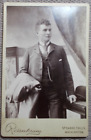 Spokane Falls Washington Stylish Young Man Dressed Up Rosenkranz Studio FASHION