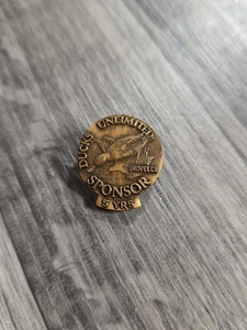 Ducks Unlimited Shoveller Bronze 5 Year Sponsor 1991 Larry Toschik - Picture 1 of 2