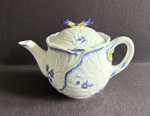 Tetera Spode Imperial Garden - Flores y libélulas retiradas de colección - Imagen 1 de 5