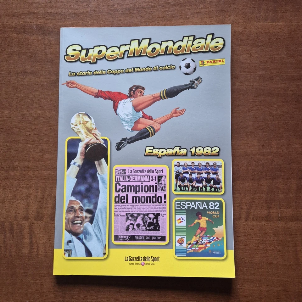 Album Figurine Mondiali World Cup Gazzetta ristampa Panini SuperMondiale 1982 - Immagine 1 di 1
