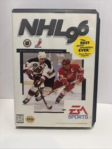 NHL 96 (Sega Genesis, 1995) With Manual US Seller - Picture 1 of 7