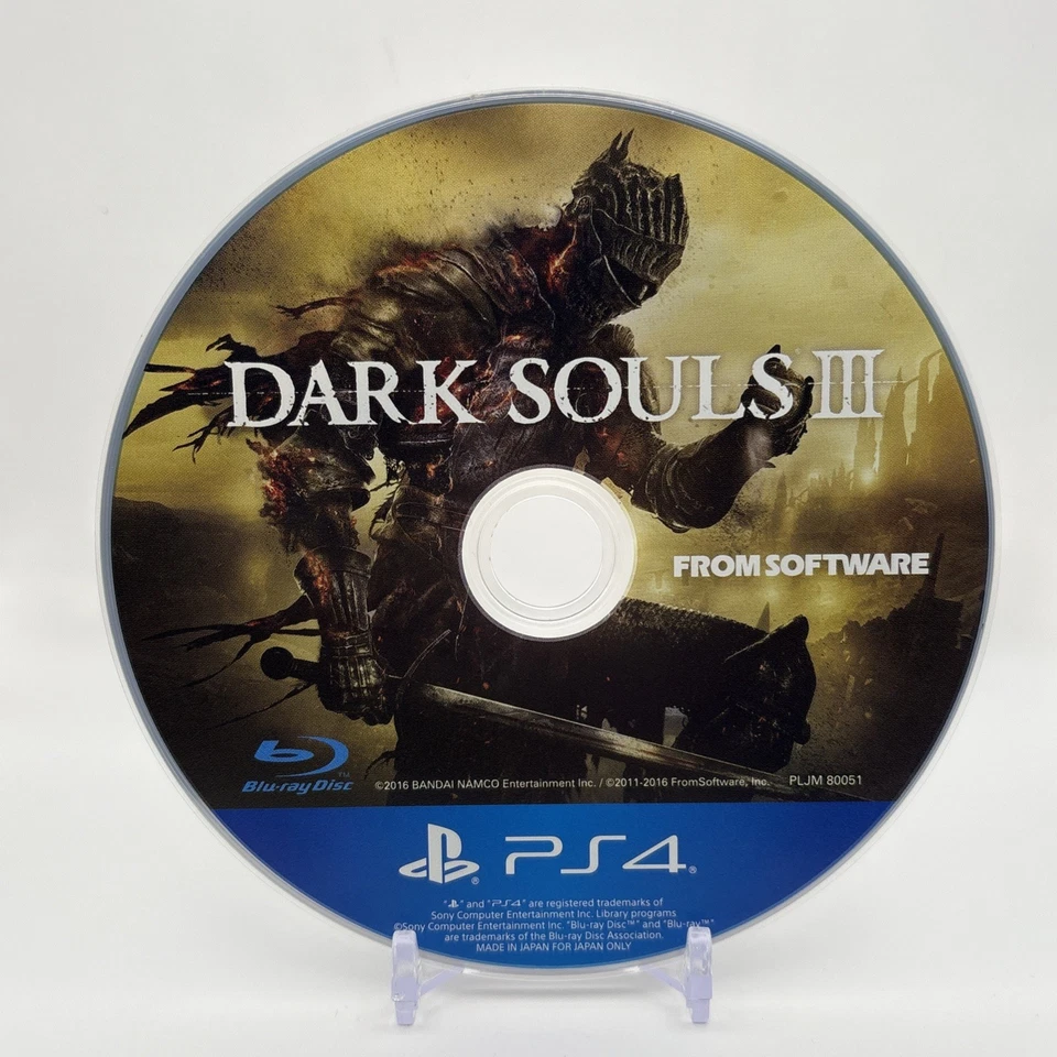 USED PS4 PlayStation 4 DARK SOULS III 41029 JAPAN IMPORT - Image 1 of 1