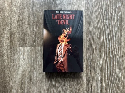Late Night with the Devil VHS - GLOW IN THE DARK Book Box Ltd Ed Witter Horror - Image 1 of 3