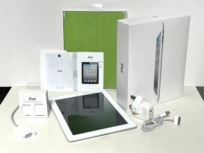 Apple iPad 2 16GB, Wi-Fi, 9.7in - White / BOXED + EXTRAS - Image 1 of 4