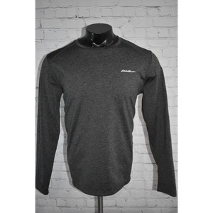 Camisa de Gimnasio Eddie Bauer Para Hombre Talla Mediana Movimiento FreeDry Poliéster Gris - Imagen 1 de 6