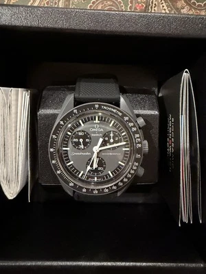 OMEGA X SWATCH SpeedMaster MoonSwatch миссии на Меркурий 42 мм новый! С БУМАГАМИ! - Изображение 1 из 4
