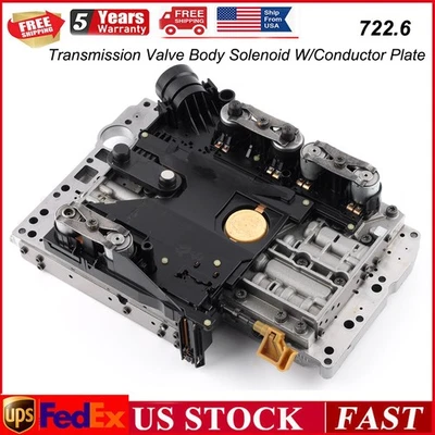 TCU Transmission Valve Body Solenoid AND Conductor Plate For Mercedes-Benz 722.6 Foto 1 de 4