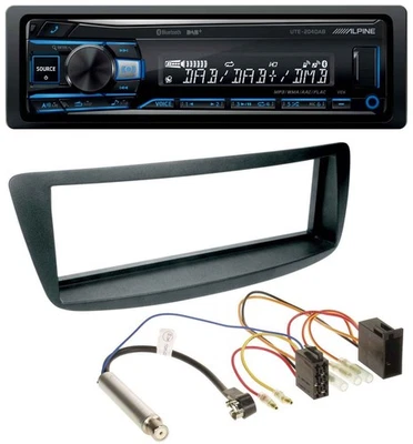 Alpine USB Bluetooth DAB MP3 Autoradio für Peugeot 107 Citroen C1 Phantomeinspei - Bild 1 von 4