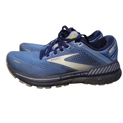 Zapatos para correr Brooks Adrenaline GTS 22 de apoyo para mujer talla 6,5 (B) azules Foto 1 de 4