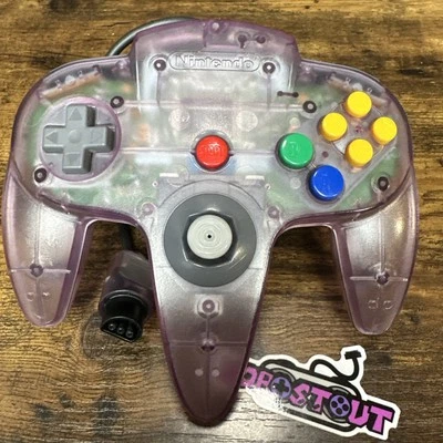 Official Nintendo 64 Atomic Purple Controller (Nintendo 64)  N64 Clean & Tested⭐ - Image 1 of 4