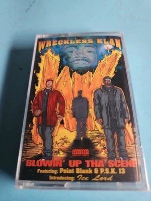 Wreckless Klan ‎– Blowin' Up Tha Scene Cassette NEW Houston Rap Big Tyme Records - Image 1 of 4