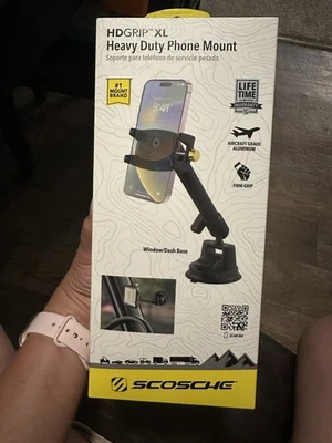 Heavy Duty Phone Holder Mount for Truck and Car Dashboard Windshield - Image 1 of 4