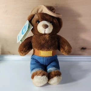 Smokey the Bear Vintage Stuffed Animal 1985 Three Bears Inc 12" Plush w/ Tag - Picture 1 of 11