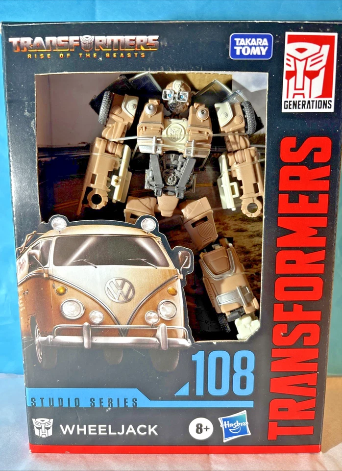 HASBRO TRANSFORMERS STUDIO SERIES RISE OF THE BEASTS WHEELJACK FIGURE MISB