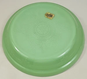 Jadeite Fire King Philbe Design Juice Saver Pie Dish - Picture 1 of 21
