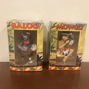 Vintage Disney Grolier Dschungelbuch Mogli & Balu Weihnachtsschmuck - Bild 1 von 3