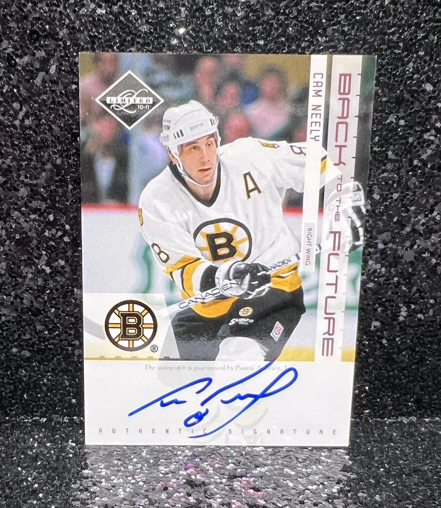 2010-11 Panini Limited Cam Neely Tyler Seguin Back To The Future /25 Auto Bruins