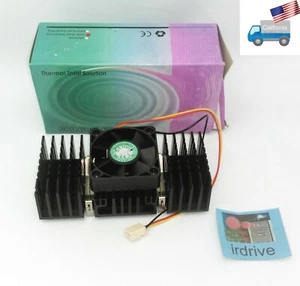 New AOC Slot 1 Intel Pentium II AMD K7 Ball Bearing CPU Cooling Fan 3-pin Power - Picture 1 of 8