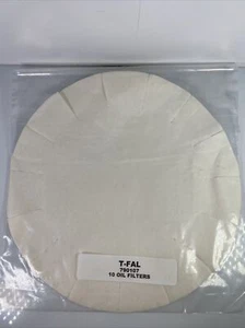 Filtres à huile T-Fal 790107 lot 10 friteuse 3360 remplacement TeFal - Photo 1/3