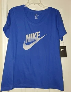 Camiseta para mujer Nike talla XL azul - Imagen 1 de 4