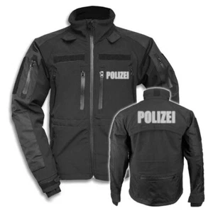 Tactical Softshell Jacke REFLEKTIEREND Polizei Dienstbekleidung #41144 - Bild 1 von 3