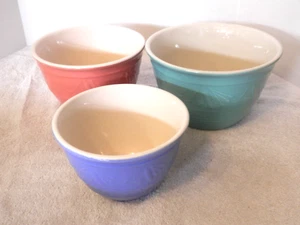 Lot of 3 Vintage Coastline Imports Mixing/Nesting Bowls - Picture 1 of 3