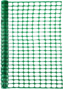 4' x 100' Mesh Snow Fence Barrier Garden Animal Netting Fence Roll Poultry Deer - Picture 1 of 7