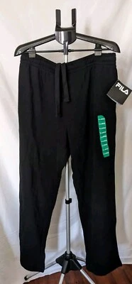 Fila Black Unisex Sweat Pants Size XL - Image 1 of 2