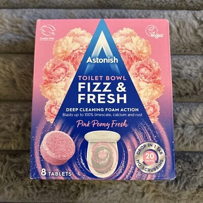 Foaming Pink Peony Toilet Bowl Cleaner - Deep Cleaning Limescale, Calcium & Rust - Image 1 of 4