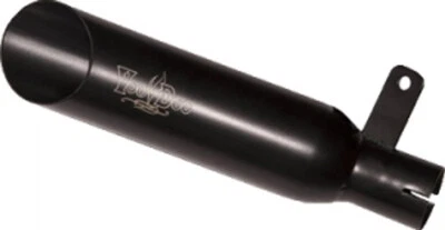 Silenciador de escape corto vudú 01 - 2004 Suzuki GSXR 1000 NEGRO acero inoxidable nuevo EE. UU. Foto 1 de 2