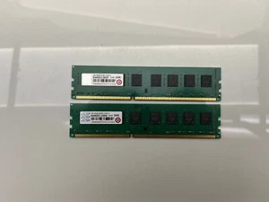 Transcend 16GB (2x8GB) DDR3 1333 RAM Kit 664053 - Picture 1 of 2