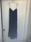 REFORMATION Kourtney Dress Black Size 8 Orig. $248 NWT