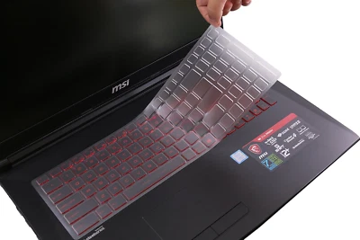 Keyboard Cover for MSI GE77HX GE77 GE76 GE75 Raider, Stealth GS76 GS75, Vector G - Image 1 of 4