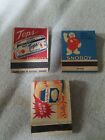 Vintage Tops , Sally Ann, Snoboy Matchbooks  Mattoon, Il #5 