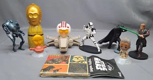 Surtido de figuras de acción de Star Wars Disney Hasbro C3PO Storm Trooper y más. - Imagen 1 de 11