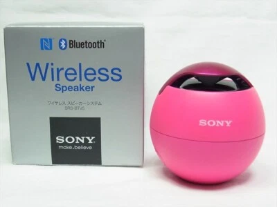 Altavoz portátil inalámbrico Sony SRS-BTV5 rosa vivo Bluetooth NFC Foto 1 de 4