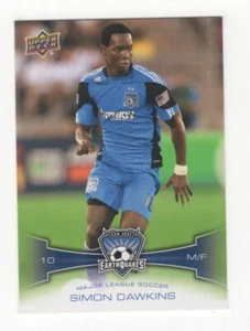 2012 UPPER DECK MLS SOCCER SIMON DAWKINS - SAN JOSE EARTHQUAKES #51 - Picture 1 of 1