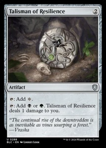 MTG - TALISMAN OF RESILIENCE - Bloomburrow Commander (U) - Picture 1 of 1