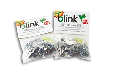 TWO 24pks Blink Picture Hangers Gallery Wall  Triptych Multi Panel Art - Image 1 of 4