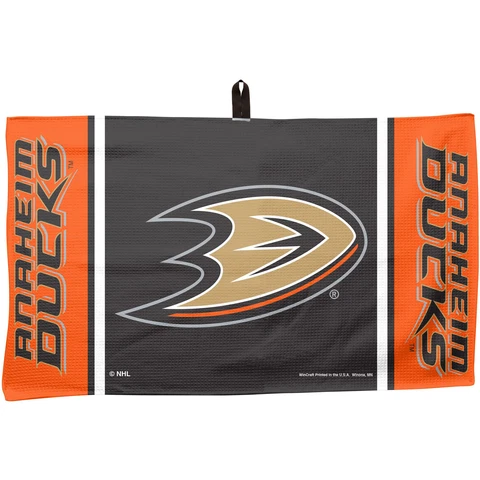 WinCraft Anaheim Ducks 14" x 24" Waffle Towel Cover