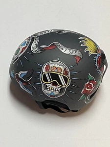NEW! DMD Gray Skull Ski Helmet. Vibrant Colors. Size XL/XXL - Picture 1 of 6