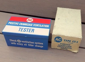 Vintage AC PVC Valve Tester 60's Mancave Display Art CT-1 5636360  GM Muscle Car - Bild 1 von 23