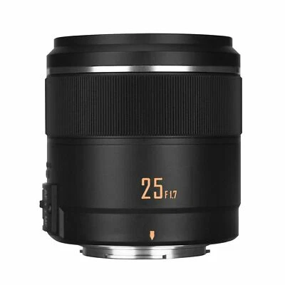 YONGNUO YN25mm F1.7M Auto Focus MF Prime Lens Large Aperture For M43 Panasonic - Image 1 of 4